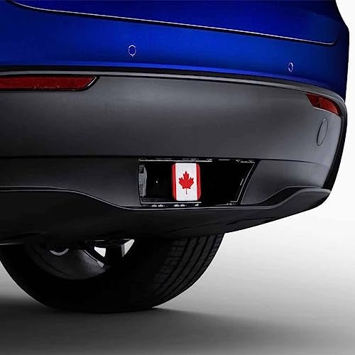 Beabes غطاء وصلة السحب للسيارات مع علم كندا، غطاء أنبوب السحب المطاطي المتين بعلم كندا 2" لسيارات البيك أب - Image 4