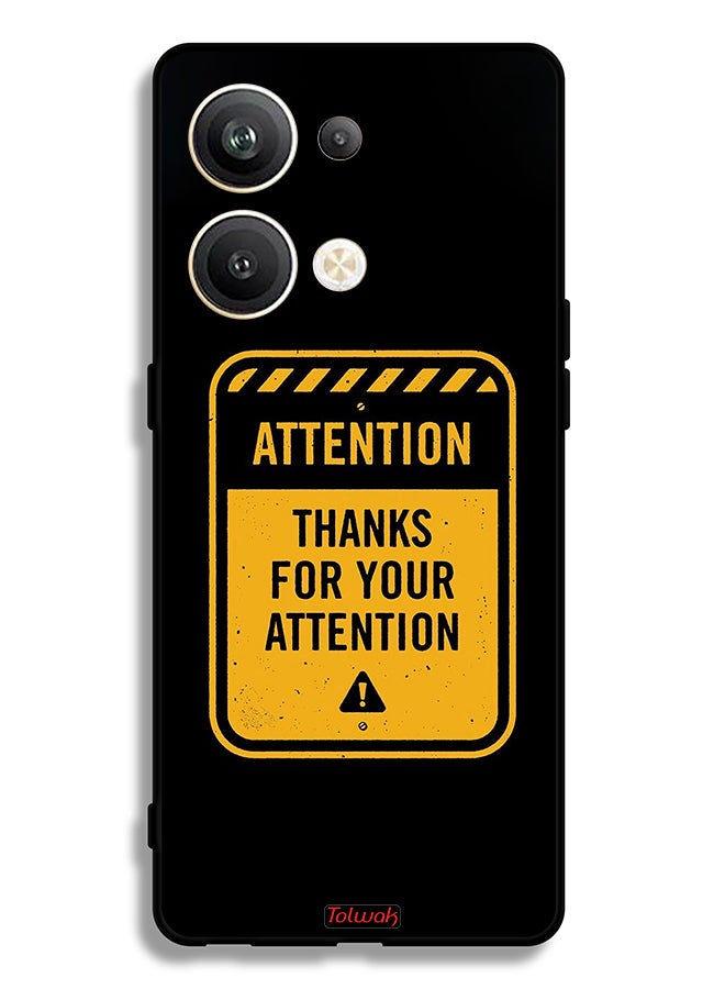 Tolwak Oppo Reno9 Pro Plus 5G Protective Case Cover Thanks For Attention - Image 2