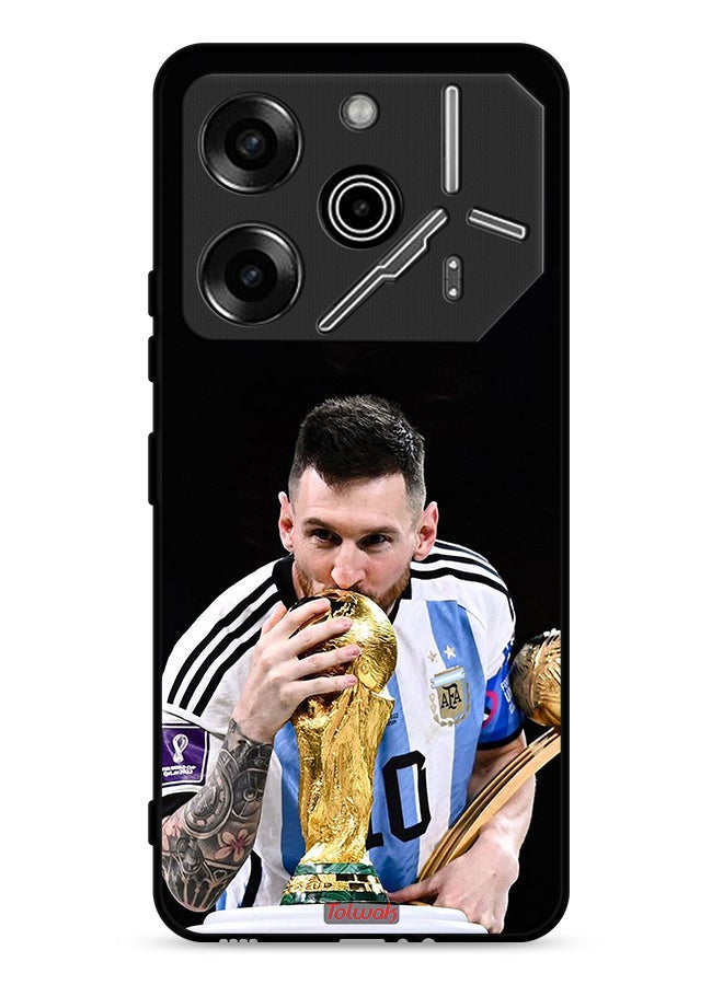 Tolwak Tecno Pova 6 Pro 5G Protective Case Cover Messi - Image 1