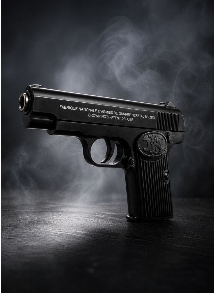 Alloy Hitman BB Gun Toy for Kids with 200 BB Pellets – Metal Finish Pocket Size Toy Pistol - Image 4