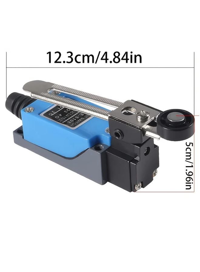 قطعتان مفتاح حد بكرة قابل للتعديل NO NC، أطراف نحاسية لسلامة آلة CNC - Image 3