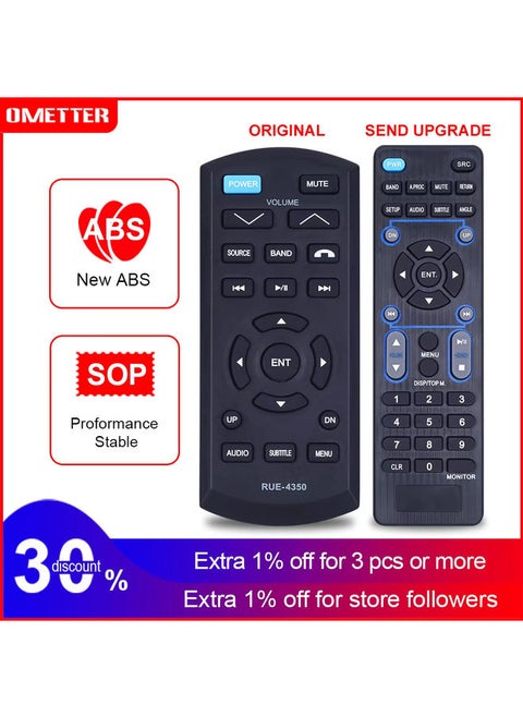 Suitable for ALPINE Car Audio Remote Control CD Host Universal RUE-4203 4202 4350 UTX-A09 Split