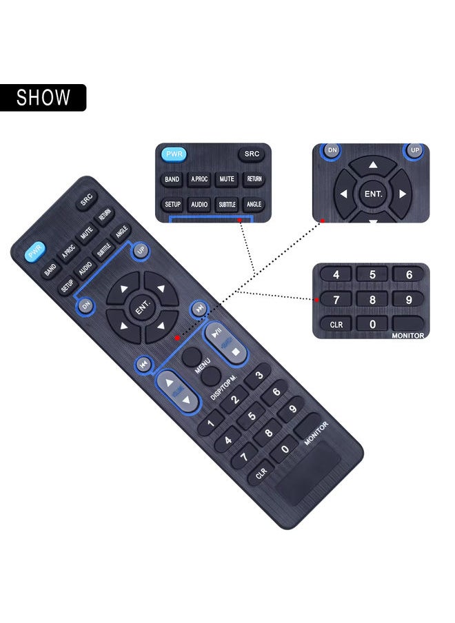 Suitable for ALPINE Car Audio Remote Control CD Host Universal RUE-4203 4202 4350 UTX-A09 Split