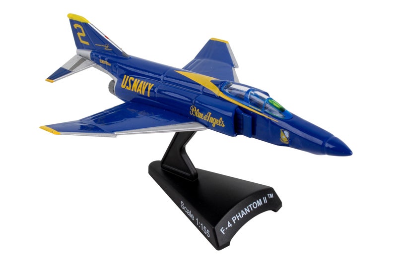 Daron Postage Stamp Daron F4 Phantom II 1/155 Blue Angels - Image 1