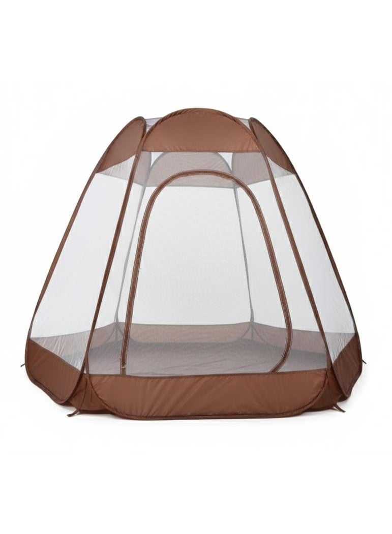 73Hours SafariPro Extra-Large Camping Mosquito Tent – Family-Size Polyester Shelter with Net Protection, 285×250×200 cm - Image 2