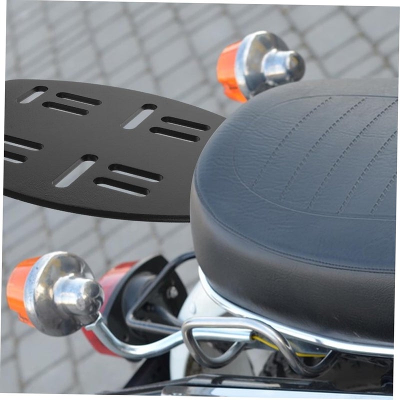 DECHOUS Motorcycle Rear Cargo Rack Durable Construction Spacious Design for Electric Vehicles Easy Installation Compatible with Various Models - Image 4