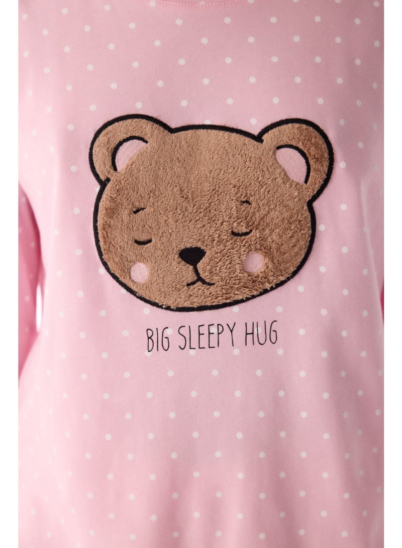 بنتي Sleepy Hug Pants Pajama Set - Image 2