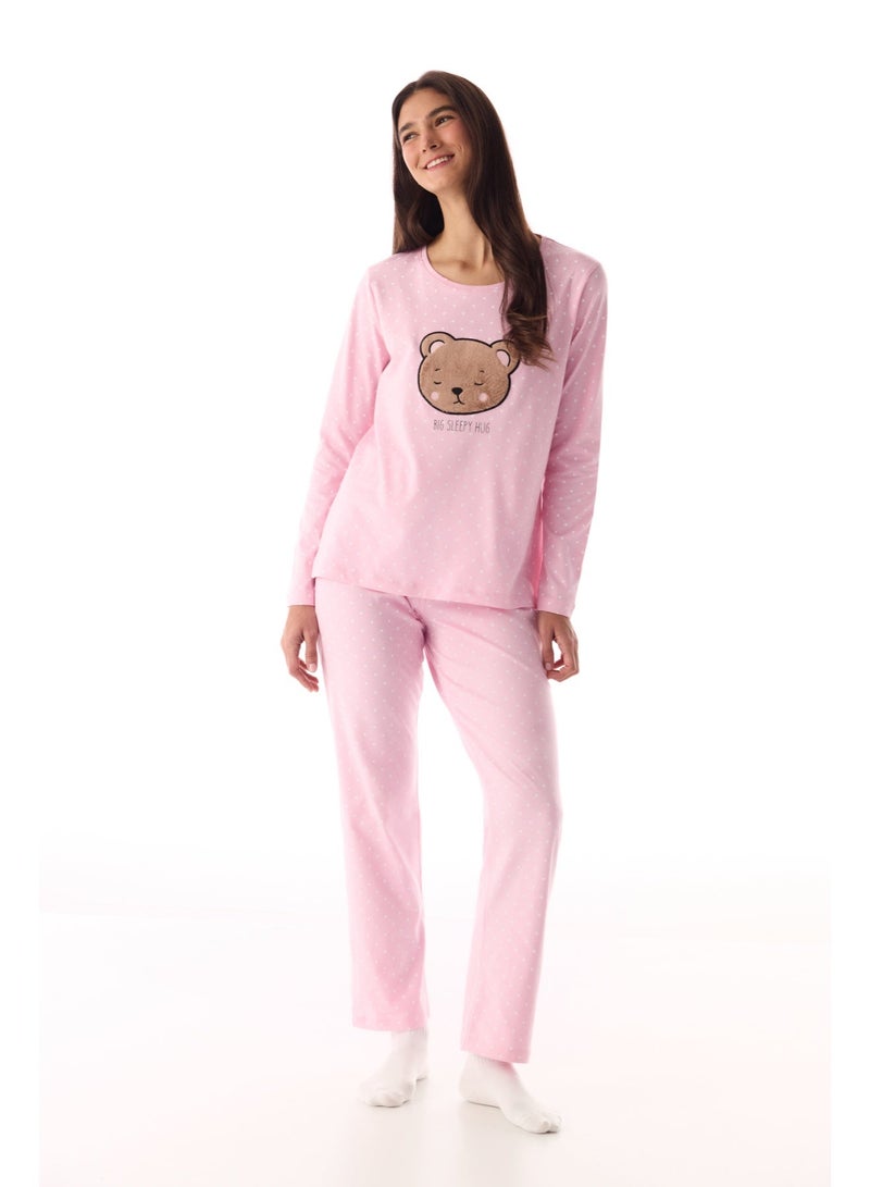 بنتي Sleepy Hug Pants Pajama Set - Image 1