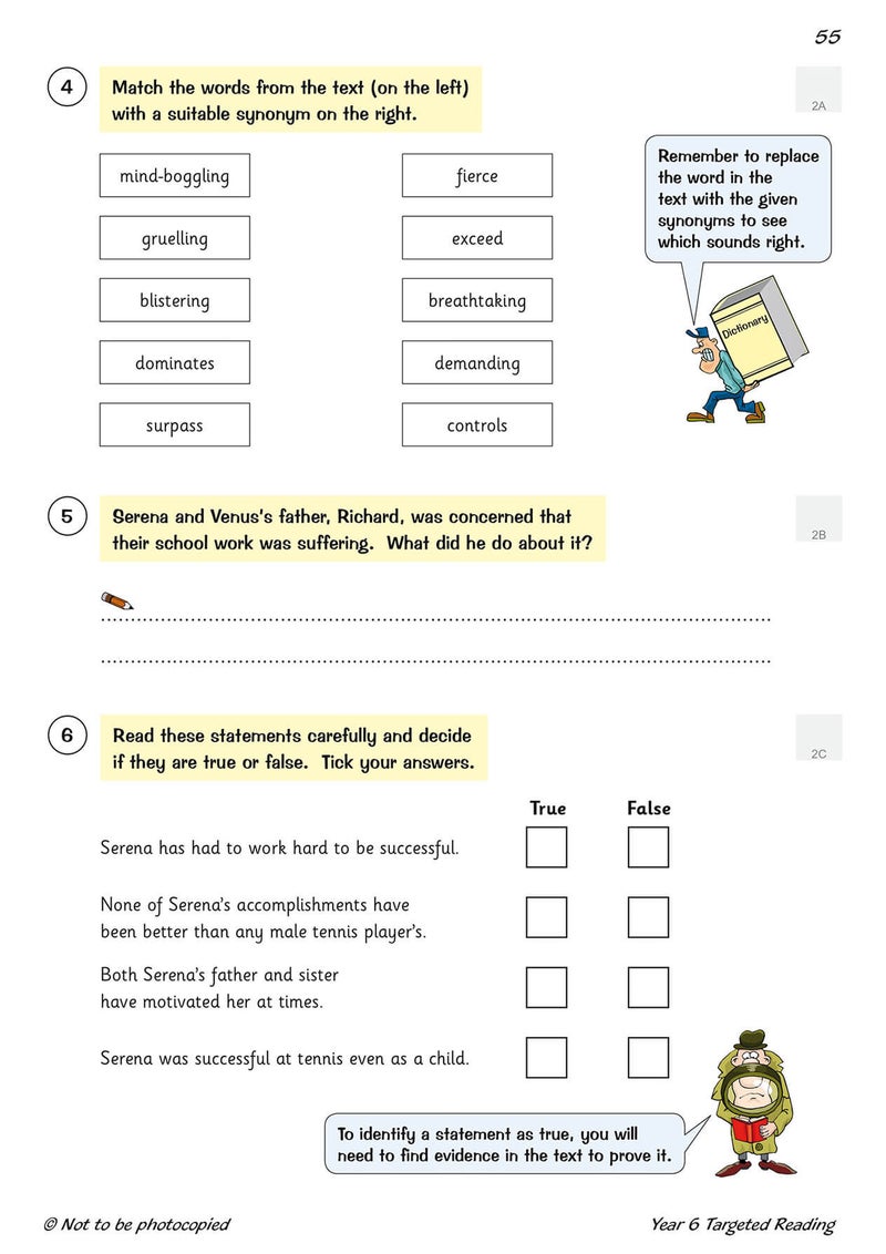 New Ks2 English Targeted Question Book Reading Year 6 - Image 4