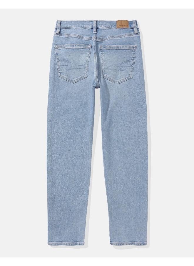 American Eagle AE Stretch Super High-Waisted Ankle Straight Jean  - Image 4