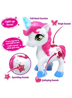 Dragon-i Dragon-i Little Unicorn Touch & Talk Interactive Toy  - Image 2