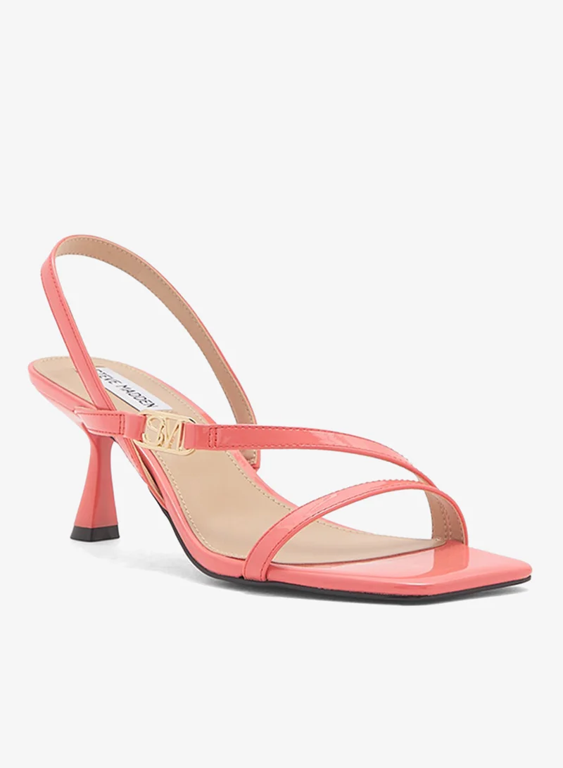 ستيف مادن صنادل بكعب متوسط بحزام للكاحل