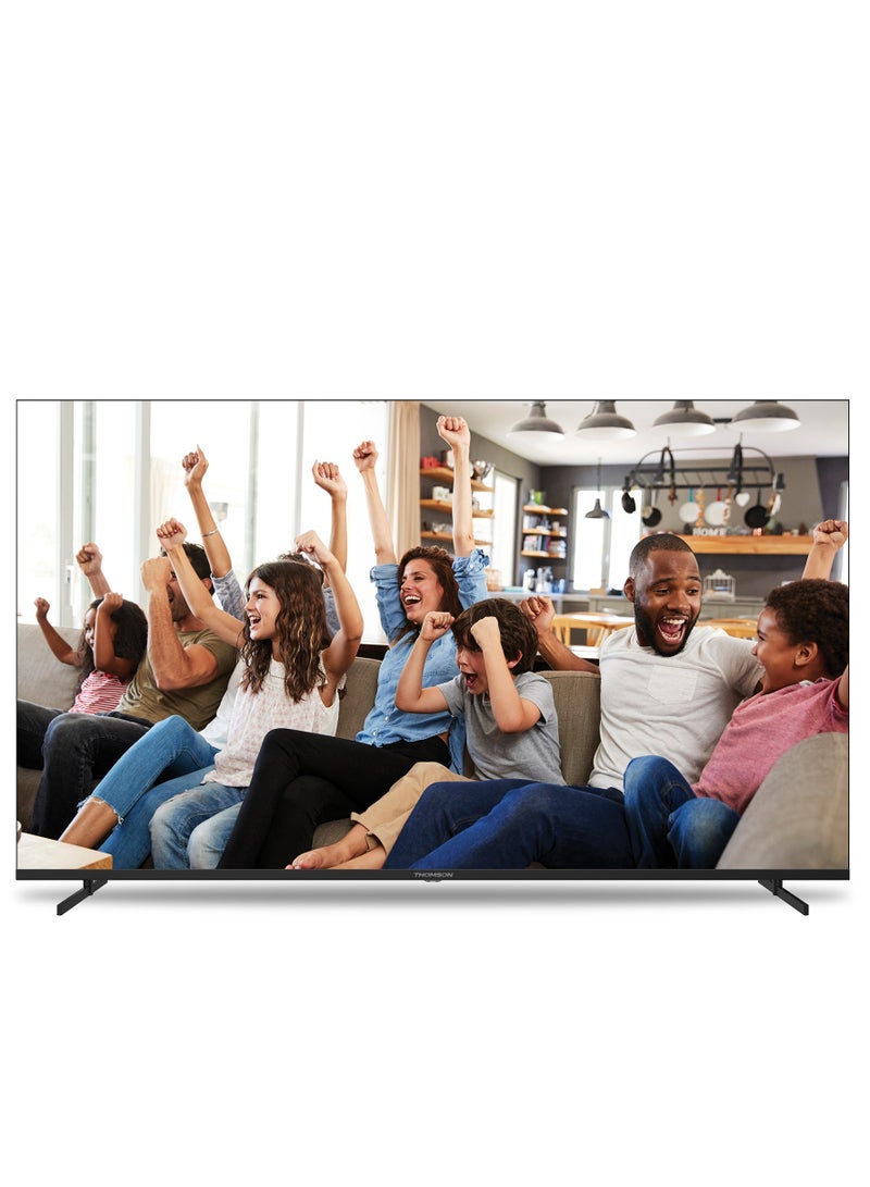 Thomson 65-Inch 4K UHD Smart Google TV – 2025 Model with Google Voice Assistant, Smart Voice Control, Built-in YouTube & Netflix, Frameless Ultra HD LED TV, 3840x2160 Pixels, Side Feet Design - Image 2