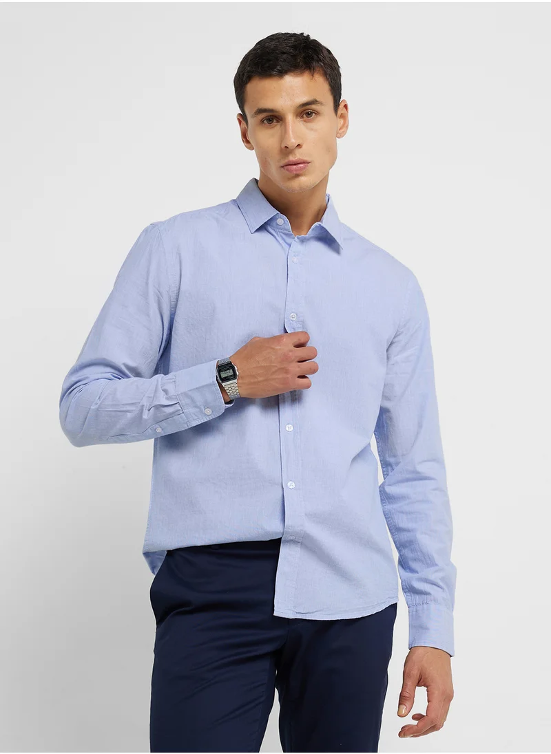 ريبلز مع نمشي Men's Regular Collar Shirts