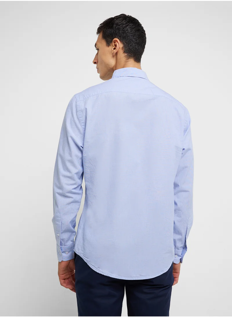 ريبلز مع نمشي Men's Regular Collar Shirts