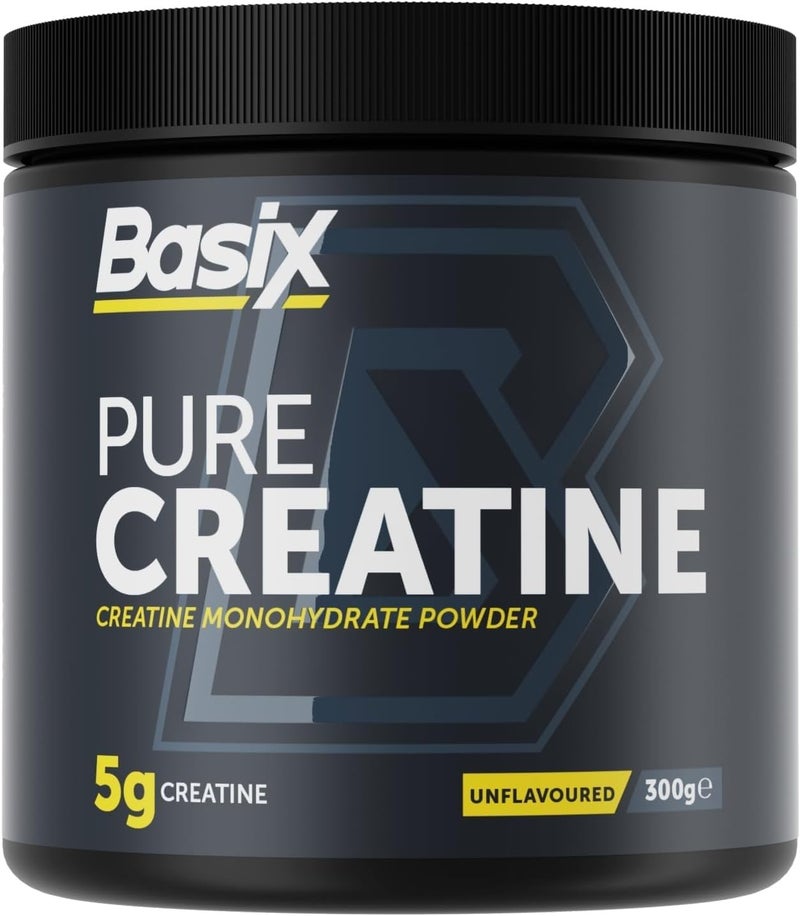 Basix Pure Creatine Unflavored 300 Gm - Image 1