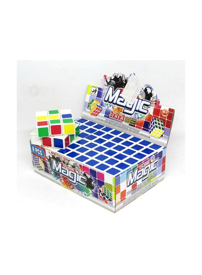NIBEMINENT Pack Of 6 Rubik Cube - Image 2