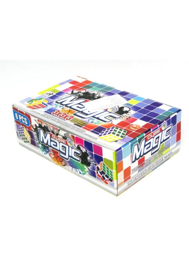 NIBEMINENT Pack Of 6 Rubik Cube - Image 3
