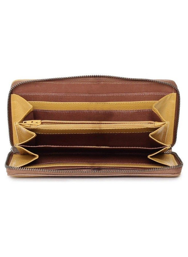 Fastrack Women's Leather Wallet (Brown) - Image 3