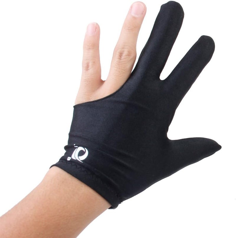 klarako Billiard Gloves 15PCS /Set 3 Finger Pool Cue Gloves Strentchy One Size Fits All Men or Women Snooker Gloves Left/Right Hand - Image 4