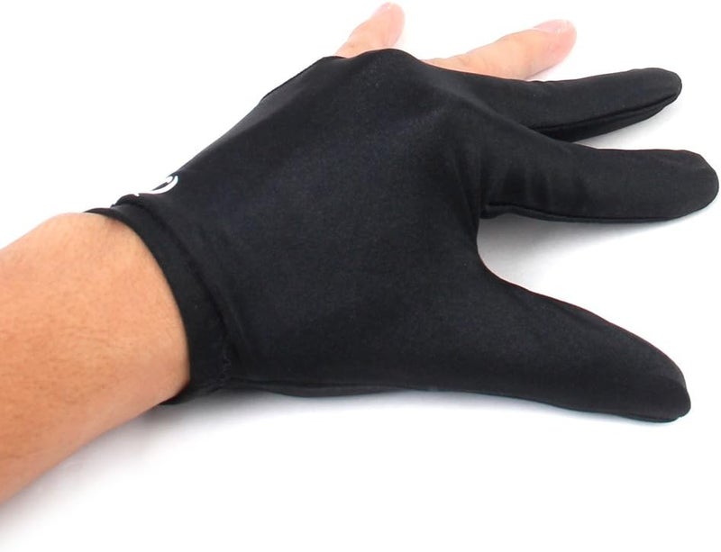 klarako Billiard Gloves 15PCS /Set 3 Finger Pool Cue Gloves Strentchy One Size Fits All Men or Women Snooker Gloves Left/Right Hand - Image 5