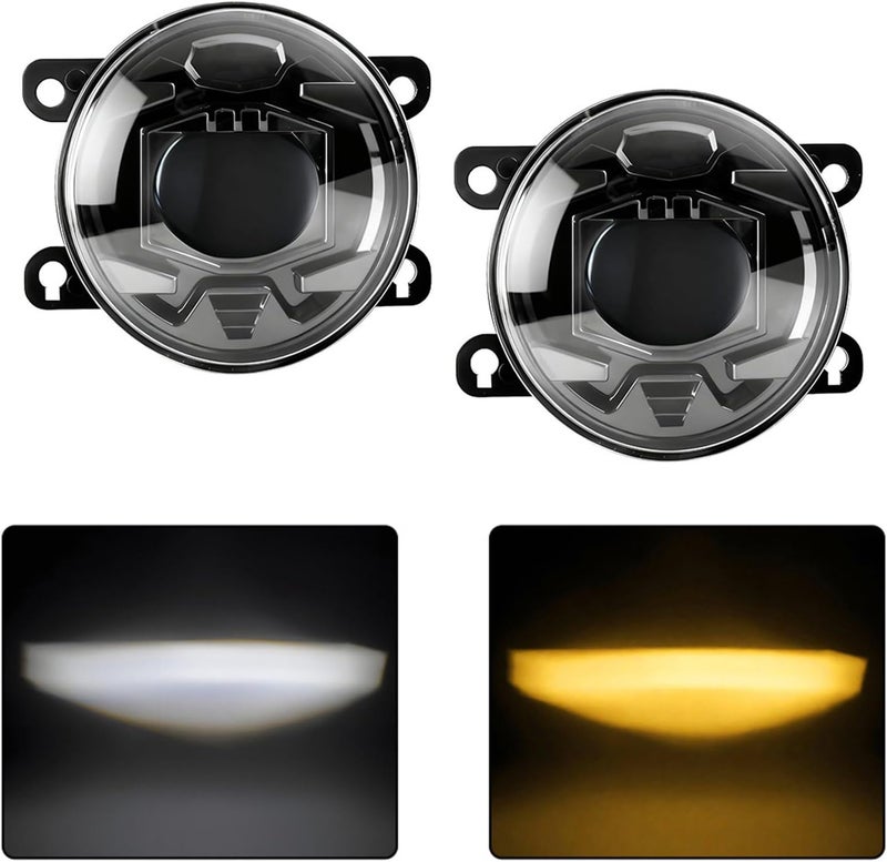 LED Fog Lights for 21 23 Compact SUV ABS Housing Easy Installation Enhanced Fog Lights - Image 1
