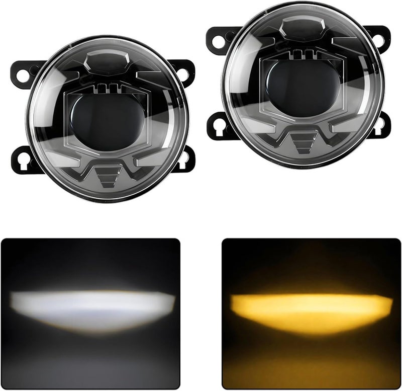 LED Fog Lights for 21 23 Compact SUV ABS Housing Easy Installation Enhanced Fog Lights - Image 5