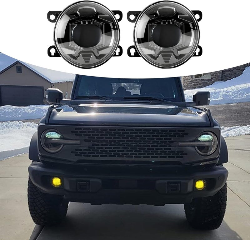 LED Fog Lights for 21 23 Compact SUV ABS Housing Easy Installation Enhanced Fog Lights - Image 3