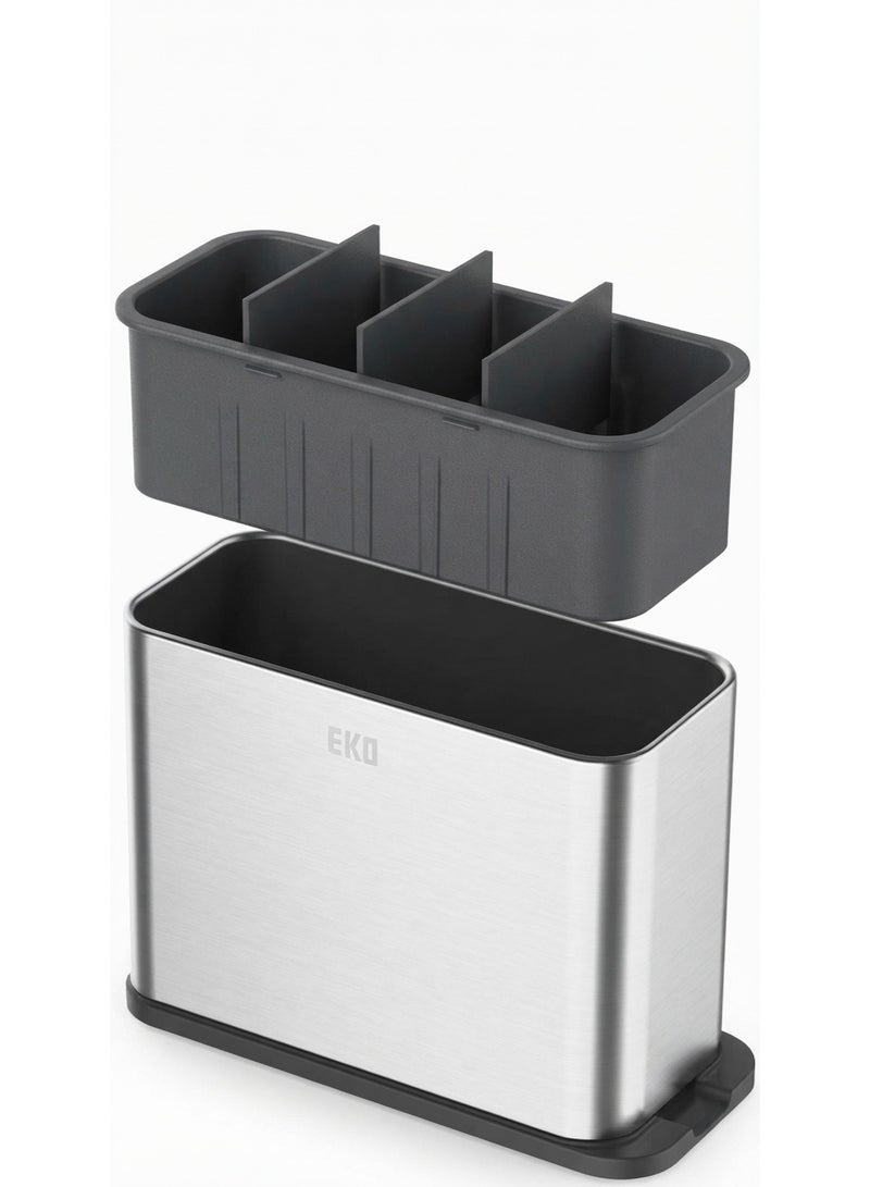 EKO Stainless Steel Regal Kitchen Utensils Storage Stand - Image 3