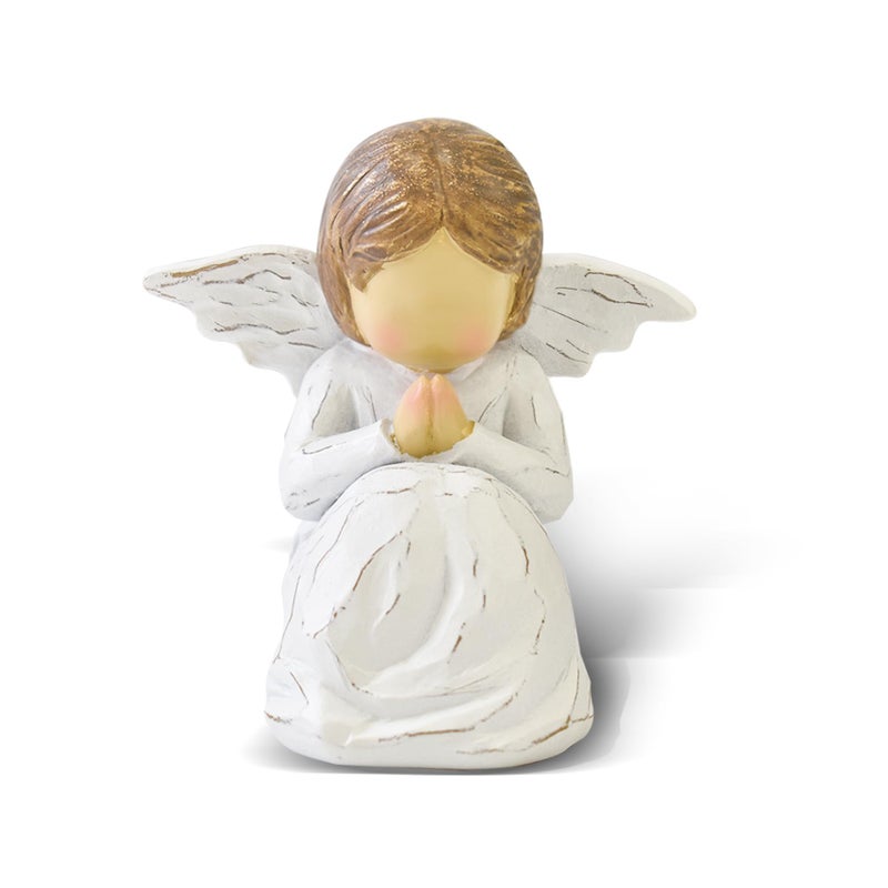 CUNTAUK Christening Gifts for Girls Women for Religious Holy Communion Guardian Angel Figurines Thanksgiving Christmas Home Decor Ornament Confirmation Memorial Baptism Gifts - Image 1