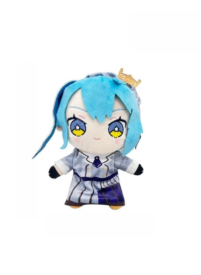 general hololive hoshimachi suisei Plush Star Street Comet Plush Toy Crown character doll cute Plush toy the best gift for family and friends - Image 1