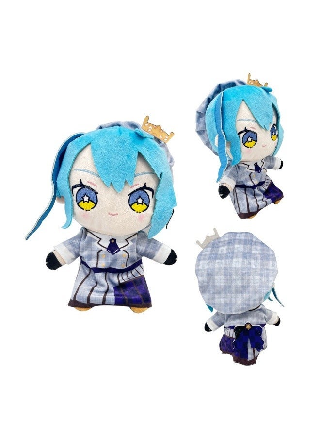 general hololive hoshimachi suisei Plush Star Street Comet Plush Toy Crown character doll cute Plush toy the best gift for family and friends - Image 2