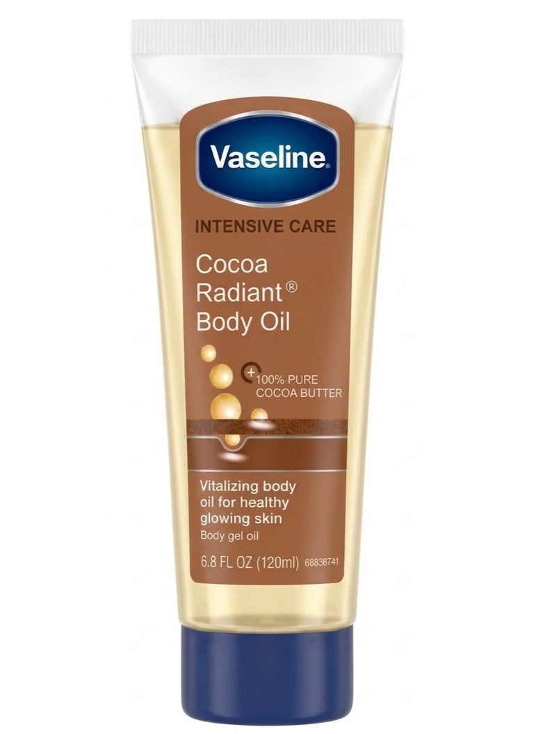 Vaseline Intensive Care Cocoa Radiant Body Gel Oil 120Ml