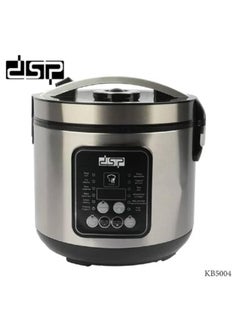 DSP 5.0L Digital Multifunction Rice Cooker 700W kb5004 12 Cooking Programs Silver/Black