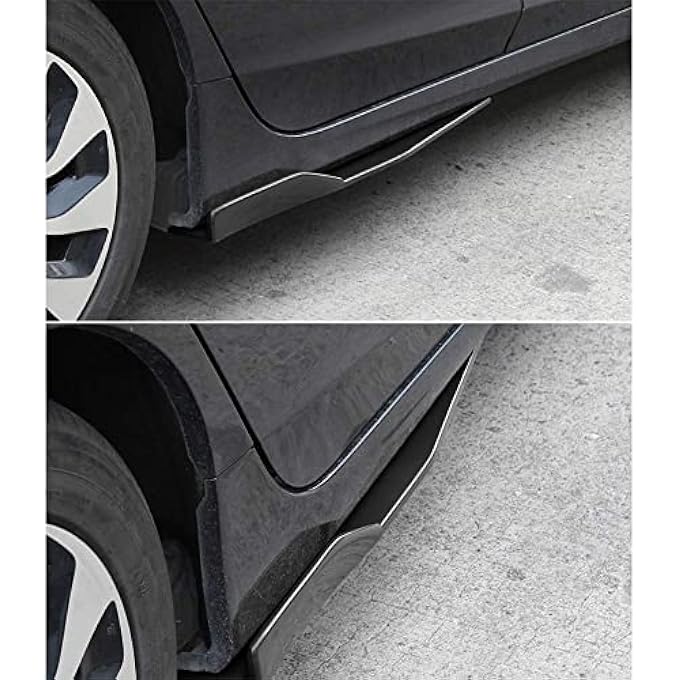 AUTO MT Universal JDM 75cm 2PC Left/Right Rocker Splitters Diffuser Winglet Wings Bumper Kit Side Bumper Lip Splitter Bumper Splitter Spoiler - Image 3