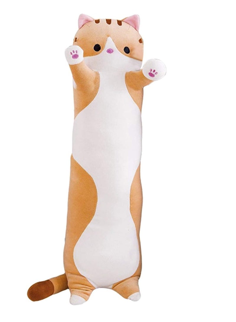 اولكينج وسادة رمي طويلة للنوم على شكل قطة - Image 1