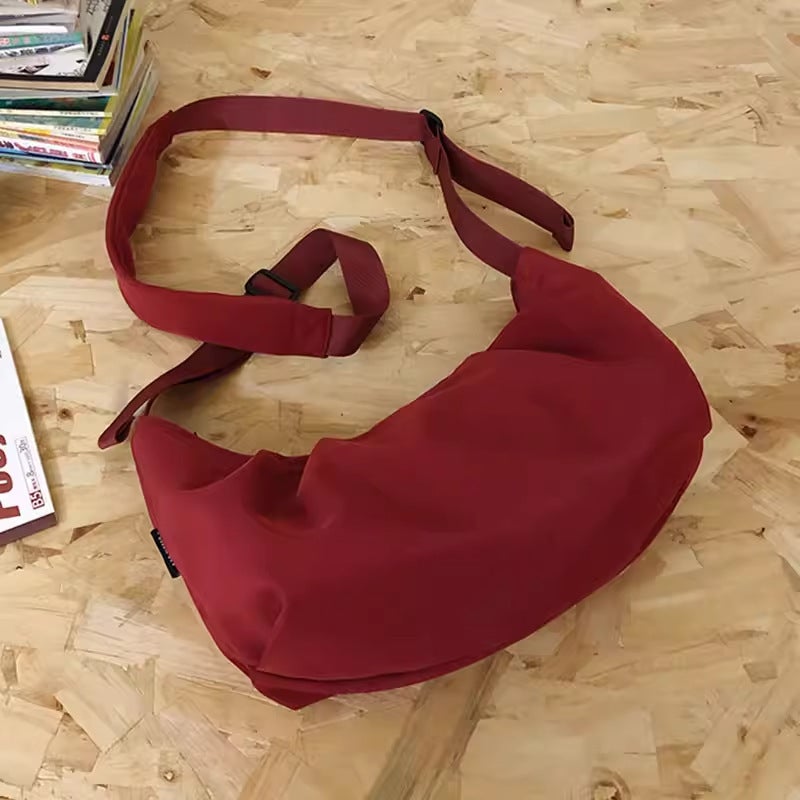 Korean Style Casual Large Capacity Shoulder Bag for Women - Nylon Tote Bag - Image 2