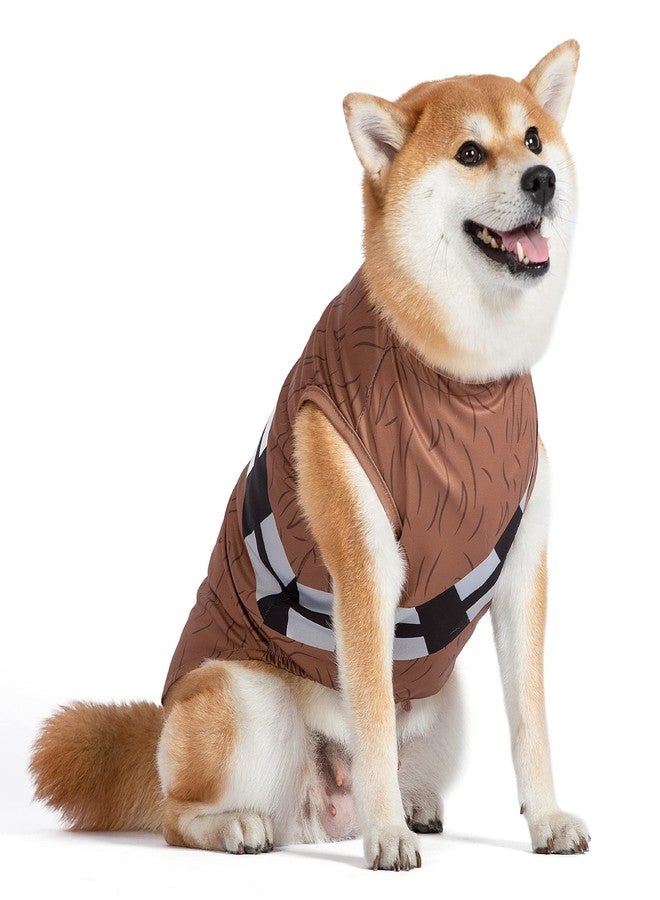 Star Wars Halloween Chewbacca Dog Costume - Officially Licensed Halloween Costumes for Dogs, Size Small - Image 1