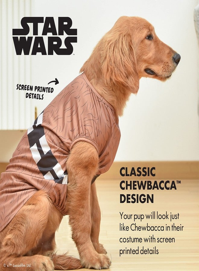 Star Wars Halloween Chewbacca Dog Costume - Officially Licensed Halloween Costumes for Dogs, Size Small - Image 3
