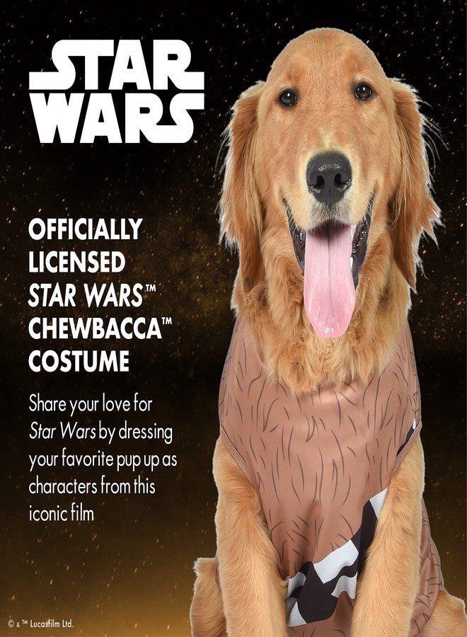 Star Wars Halloween Chewbacca Dog Costume - Officially Licensed Halloween Costumes for Dogs, Size Small - Image 2