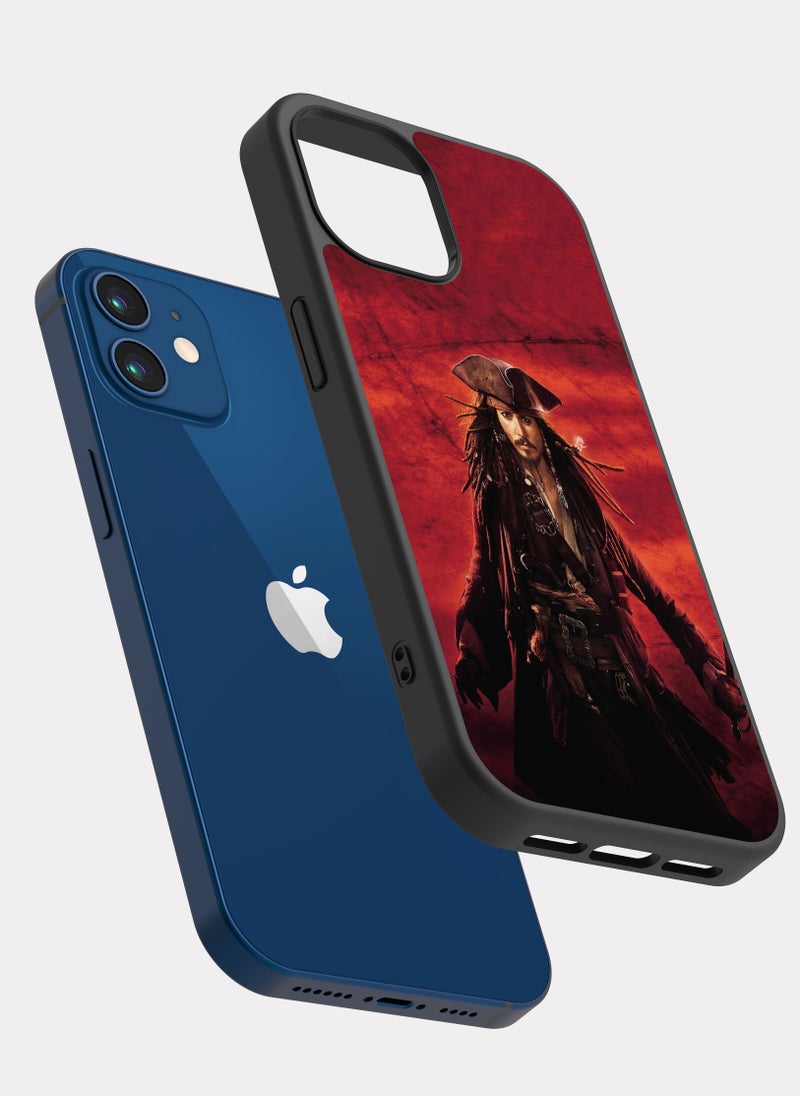 PXLAAT iPhone 12 case cover Johnny Depp Jack Sparrow - Image 2