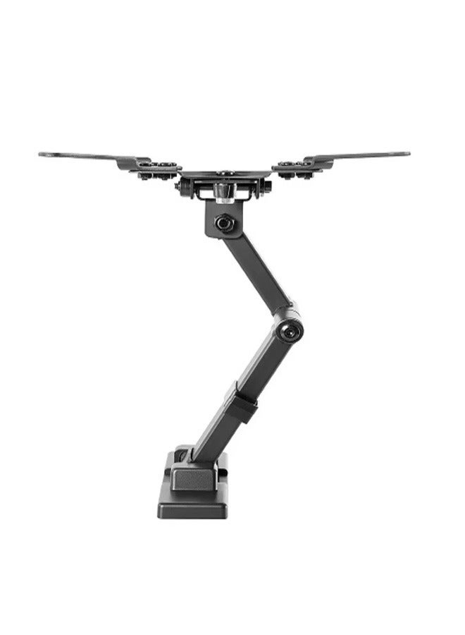 سكيل تك حامل حائط دوار للتلفزيون SH 23P لشاشات من ١٣ إلى ٤٣ بوصة، VESA ١٠٠×١٠٠، عرض الحائط ٦٢ مم - ٢٧٣ مم، أقصى حمولة ٢٠ كجم - أسود - Image 4