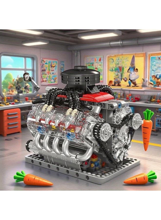 Yx 10171 Engine Building Blocks Learning Toys 1003 Pcs Stem Education Construction Set - Image 3