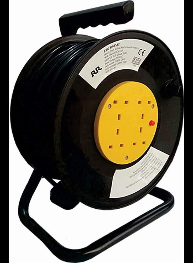 RR Sockets Cable Reel Extension Lead With Winding Handle - Image 1