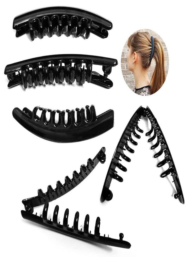 Glamyou big size Hair Clips For Women Multi Color Imported Acrylic Material Stone Butterfly | Hair Clutchers | Hair Claw - Image 2
