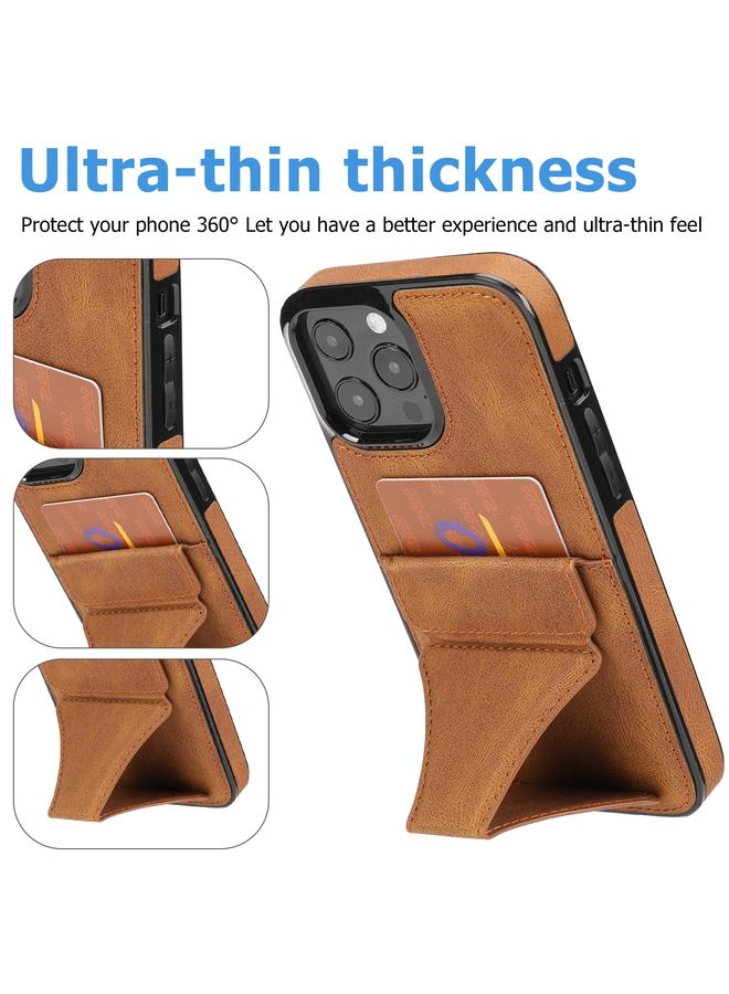 S-TOP Case For iPhone 16 Pro Ultra-thin Shockproof Phone Protective Case with Holder - Image 4