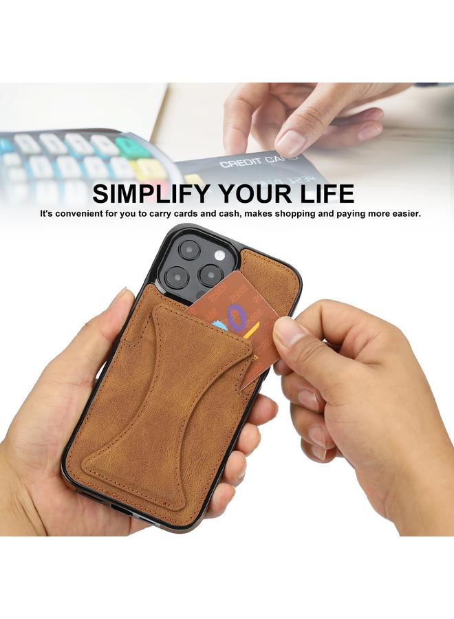 S-TOP Case For iPhone 16 Pro Ultra-thin Shockproof Phone Protective Case with Holder - Image 5