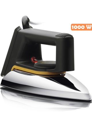 Dry ironing machine equipped with a non-stick coating plate, an indicator light and an adjustable temperature control, ideal for all types of clothes, with a power of 1000 watts. - pzsku/Z247686B4DB71BC7B8EDDZ/45/_/1728557148/27319768-f142-416d-a40a-fd45ba7405be