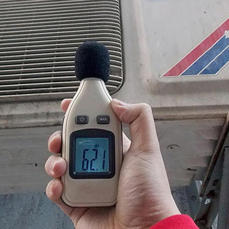 مقياس مستوى الصوت الرقمي عالي الحساسية قارئ الديسيبل للضوضاء للمنزل ومكان العمل - Image 3