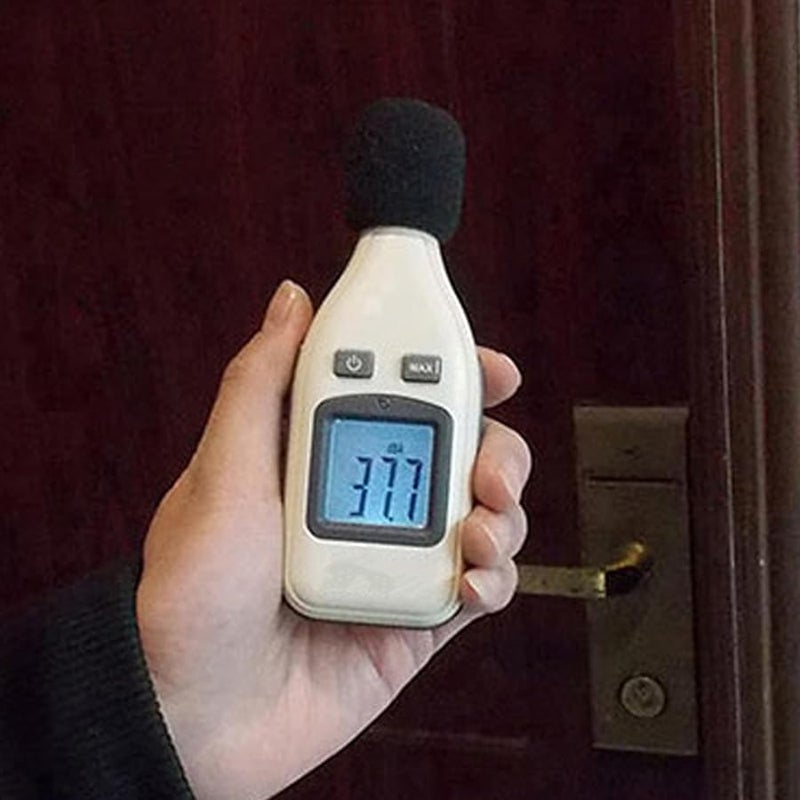 مقياس مستوى الصوت الرقمي عالي الحساسية قارئ الديسيبل للضوضاء للمنزل ومكان العمل - Image 4